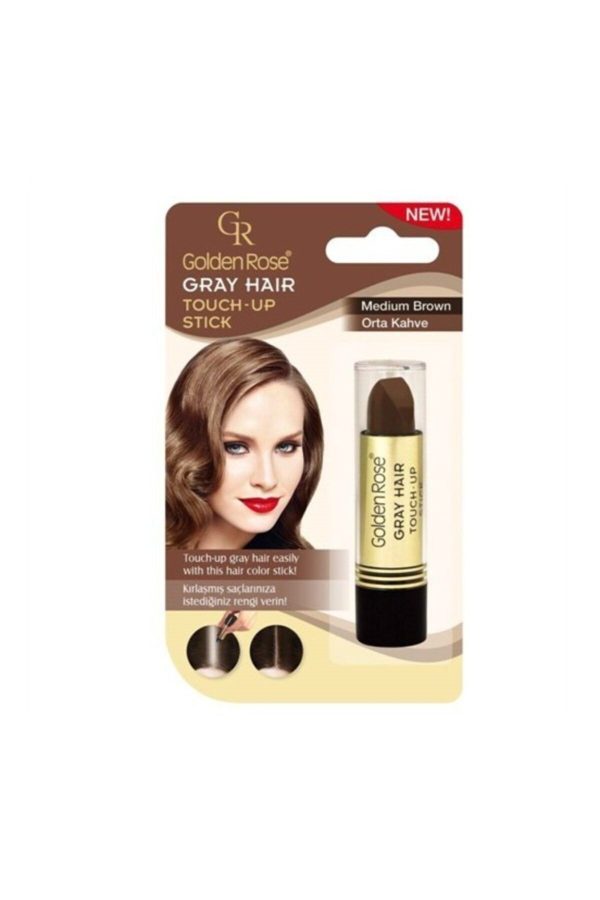 رنگ مو اورجینال برند Golden rose مدل Grey Hair Kapatıcı Stick کد 81295776