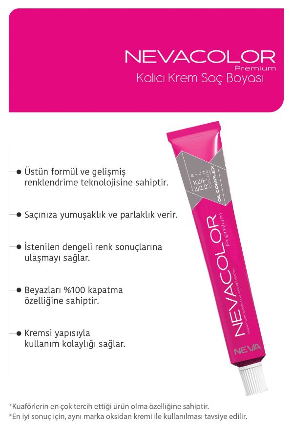 رنگ مو اورجینال برند Nevacolor premium کد 806372683 - Image 2