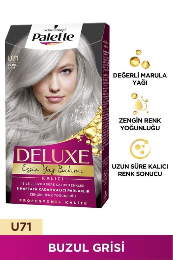 رنگ مو اورجینال برند Palette مدل Palette Deluxe U71 کد 41077193 - Image 2
