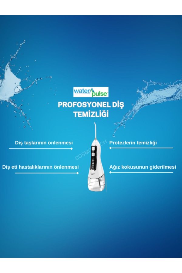 مسواک برقی اورجینال برند Waterpulse مدل Kablosuz Pro V580 کد 382798653 - Image 3
