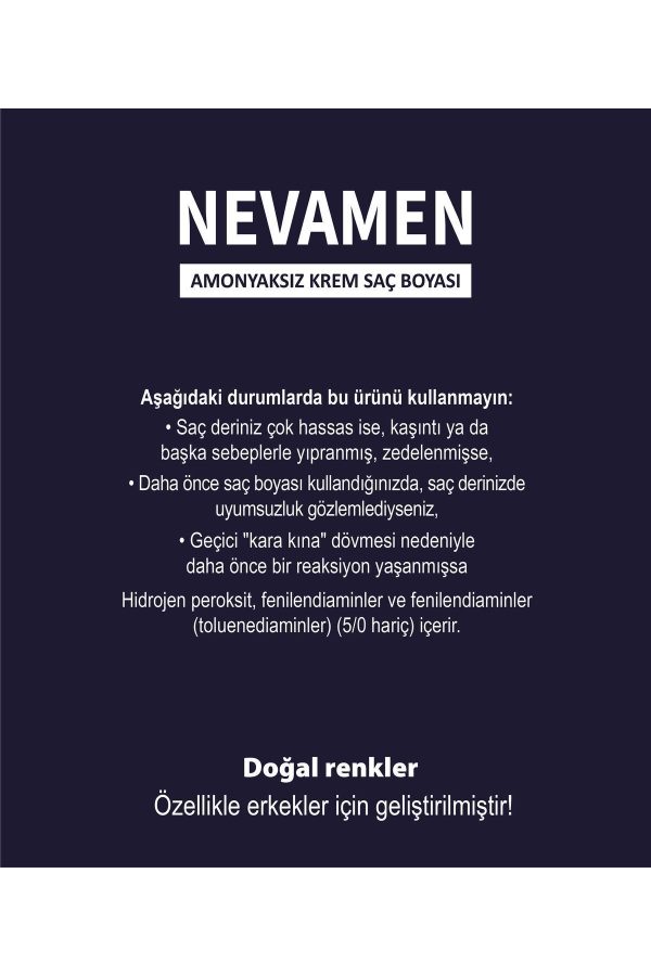 رنگ مو اورجینال برند Neva men کد 810455055 - Image 2