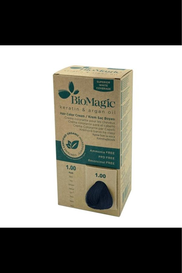 رنگ مو اورجینال برند Biomagic مدل No:1 کد 2204595