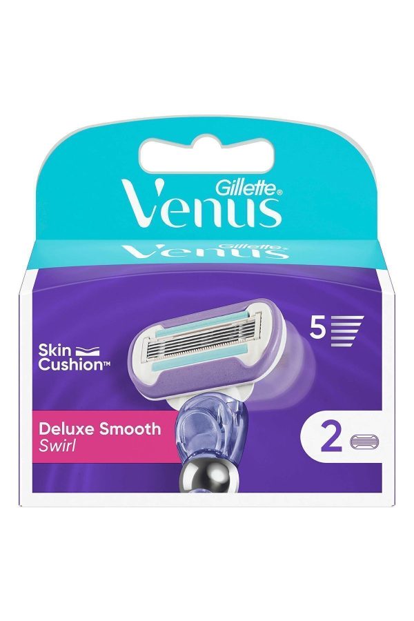 ژیلت و ریش تراش اورجینال برند Gillette venus مدل Extra Smooth Swirl کد 328958 - Image 2