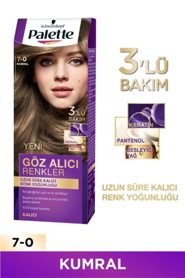 رنگ مو اورجینال برند Palette مدل Göz Alıcı Renkler Saç Boyası کد 788222664