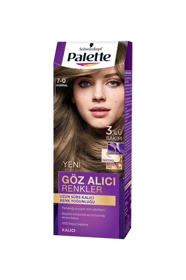 رنگ مو اورجینال برند Palette مدل Göz Alıcı Renkler Saç Boyası کد 788222664 - Image 2