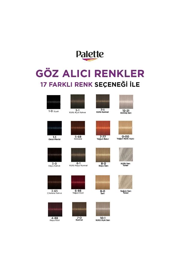 رنگ مو اورجینال برند Palette کد 1068697 - Image 6