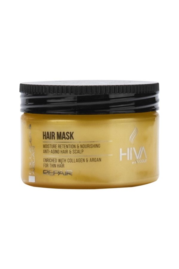 ماسک مو اورجینال برند Hiva مدل Collagen-argan Hair Mask کد 191569250
