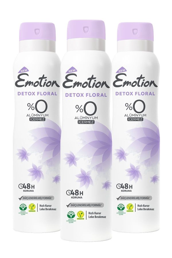 دئودورانت اورجینال برند Emotion مدل Floral Deodorant 3x150ml کد 265764911