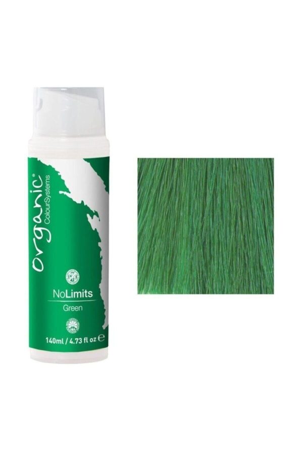 رنگ مو اورجینال برند Organic colour systems مدل No Limits Green Hair Dye کد 71307035