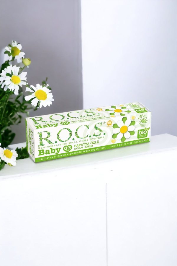 خمیر دندان اورجینال برند R o c s مدل Baby Chamomile Toothpaste (0-3 Years) کد 976070 - Image 5