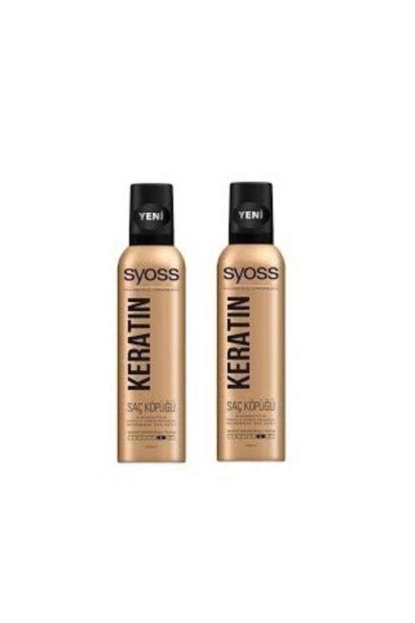 فوم مو اورجینال برند Syoss مدل Keratin Hair Mousse 250ml کد 40156592
