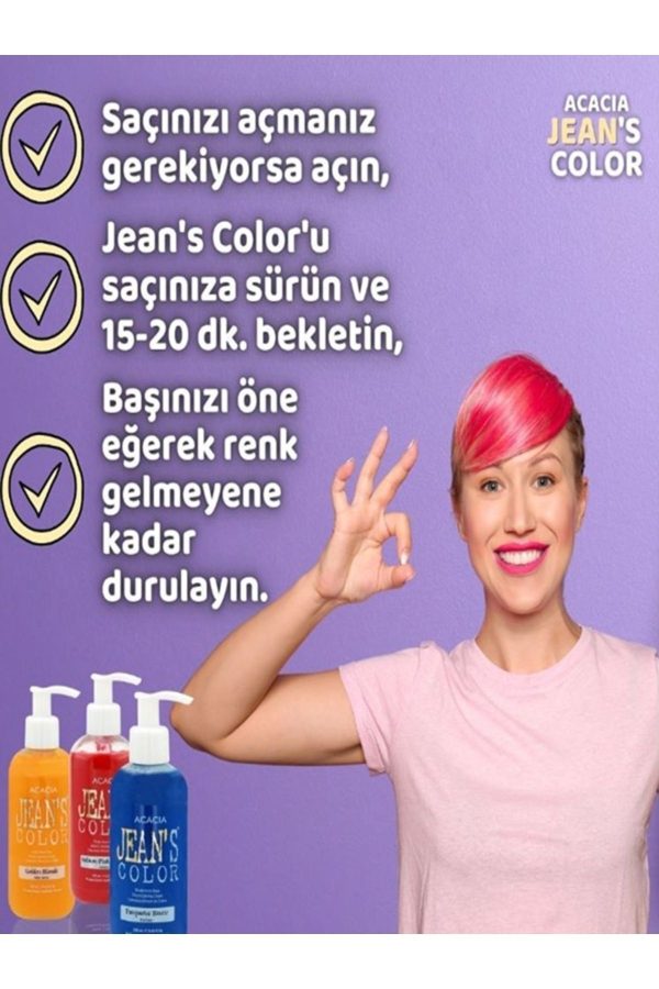 رنگ مو اورجینال برند Jeans color کد 775654874 - Image 3