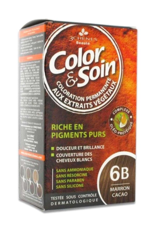 رنگ مو اورجینال برند Color soin مدل Soin 6B Kakao Rengi Organik کد 6242046