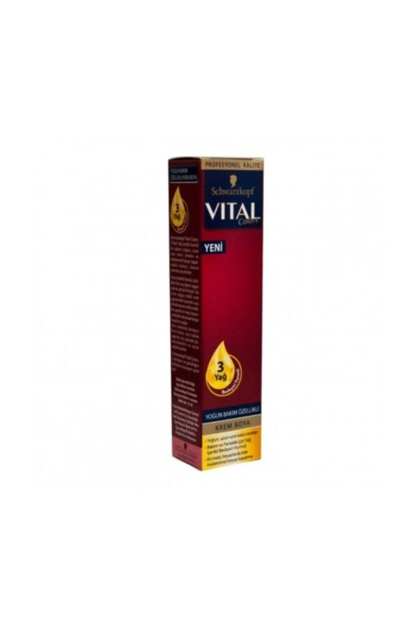 رنگ مو اورجینال برند Vital مدل Tüp Boya 9-11 Yküllü Platın کد 33641181