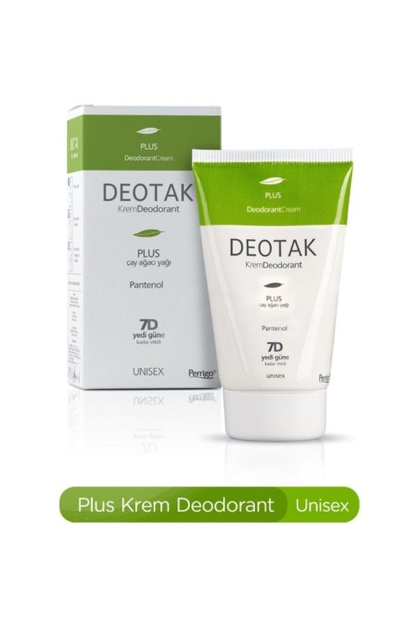دئودورانت اورجینال برند Deotak مدل Deotak Plus Krem Deodorant کد 394841 - Image 2