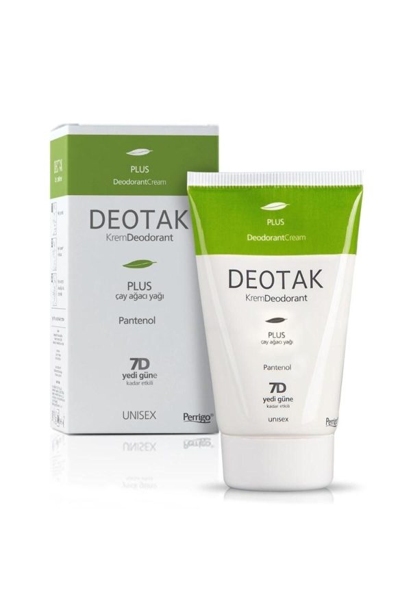دئودورانت اورجینال برند Deotak مدل Deotak Plus Krem Deodorant کد 394841 - Image 7