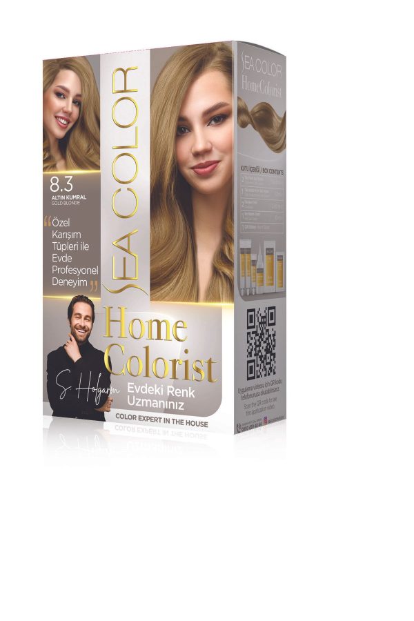 رنگ مو اورجینال برند Sea color کد 814413587