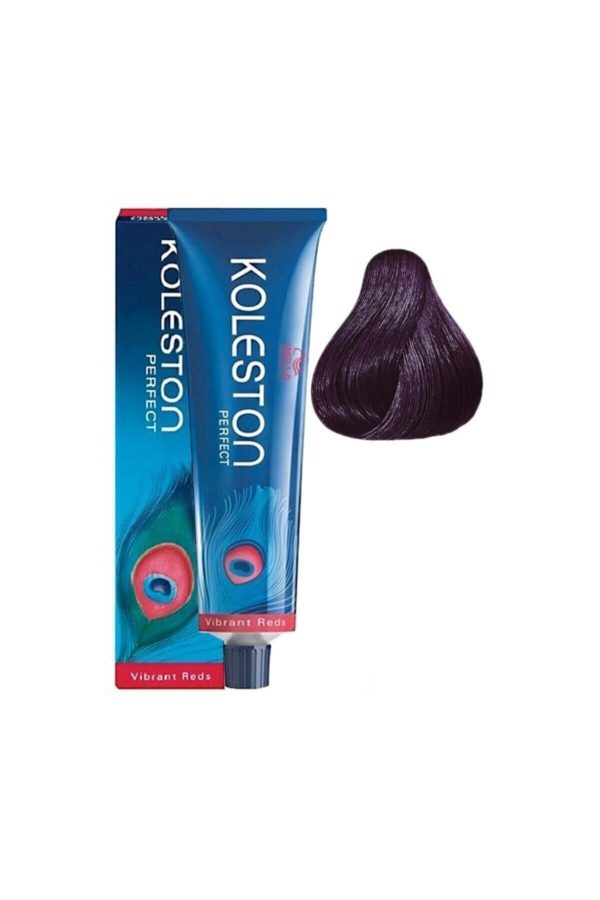 رنگ مو اورجینال برند Wella professionals مدل Koleston Perfect 33,66 Patlıcan Moru کد 38548940