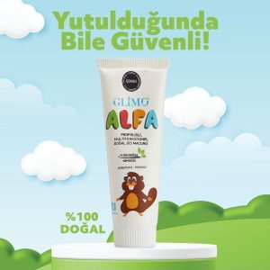 خمیر دندان اورجینال برند Glimo مدل Natural Children’s Toothpaste 50 ml کد 48555696