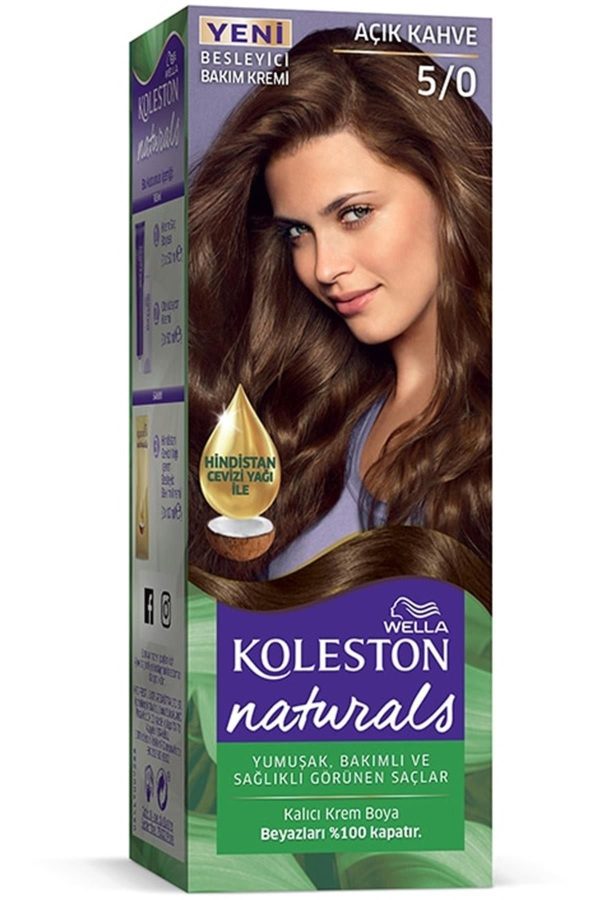 رنگ مو اورجینال برند Wella مدل Light Brown Hair Dye کد 290715129