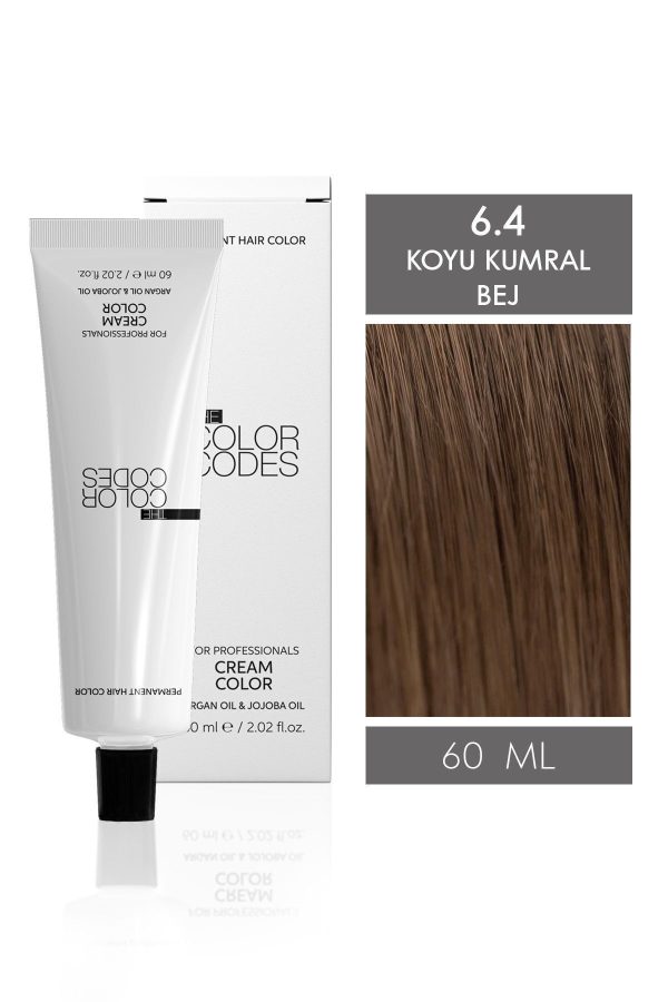 رنگ مو اورجینال برند The color codes مدل Koyu Bej Sarı 60 ml کد 764502108