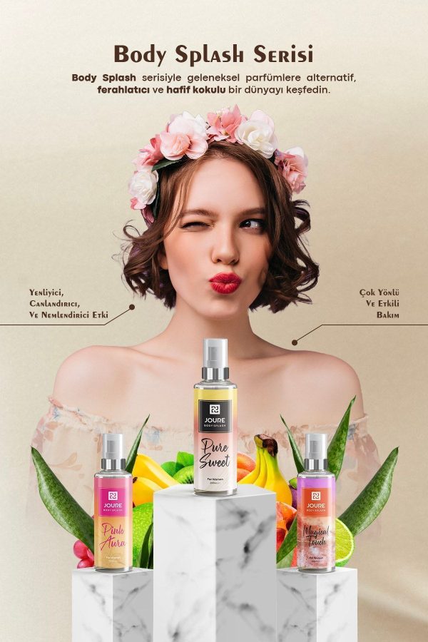 اسپری بدن اورجینال برند Joure perfume کد 706278949 - Image 3