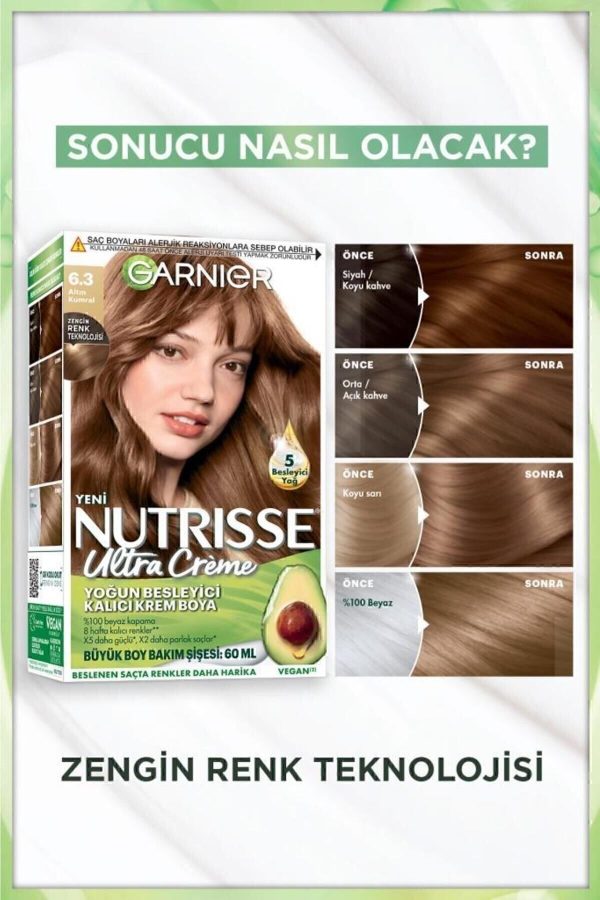 رنگ مو اورجینال برند Garnier کد 735885620 - Image 3