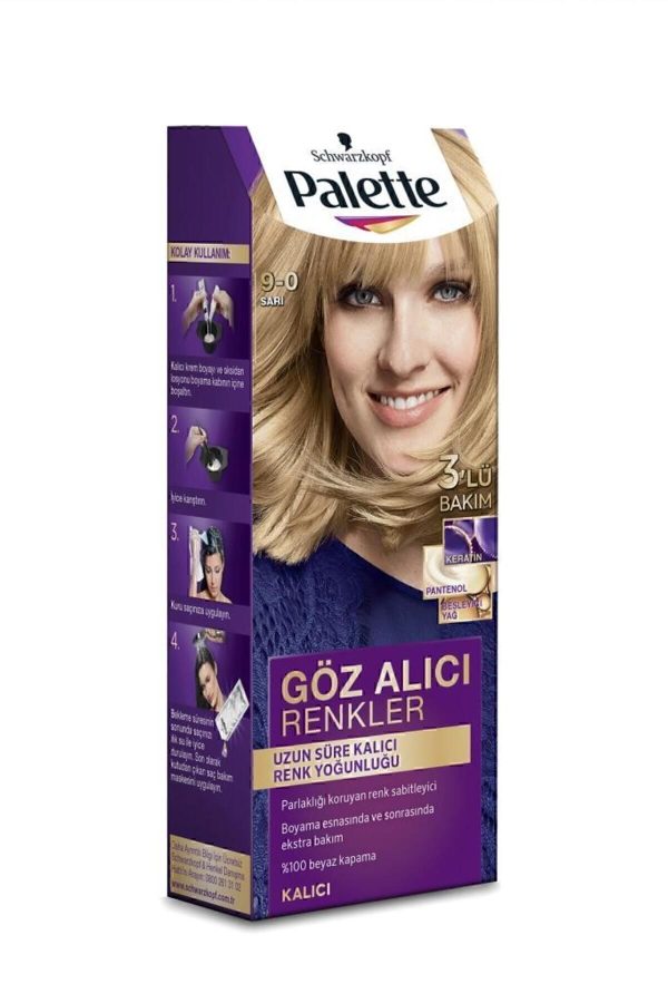 رنگ مو اورجینال برند Palette کد 1068702 - Image 3