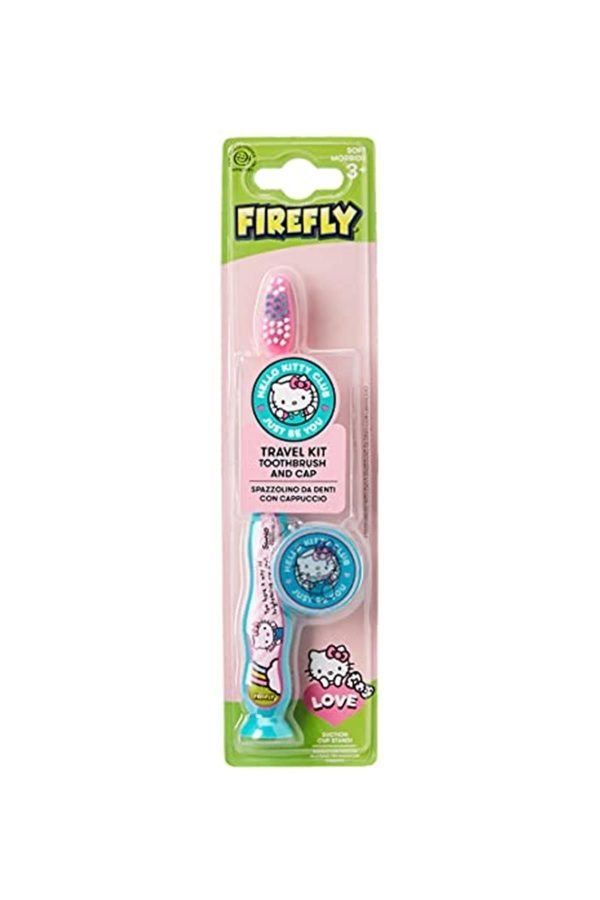 مسواک دستی اورجینال برند Hello kitty مدل Rocs Kapaklı Diş Fırçası 4+ کد 461570247
