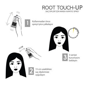 رنگ مو اورجینال برند Root touch up مدل Root Touch-Up Instant Cover Spray کد 806509266