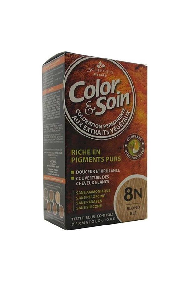 رنگ مو اورجینال برند Color soin مدل Saç Boyası 8N Buğday Sarısı کد 6242054