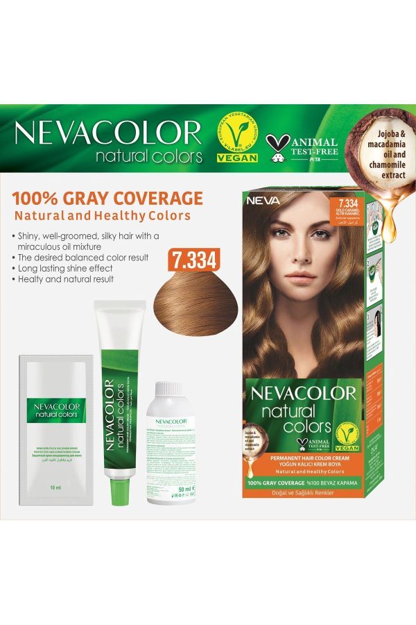 رنگ مو اورجینال برند Neva color کد 815987337 - Image 2