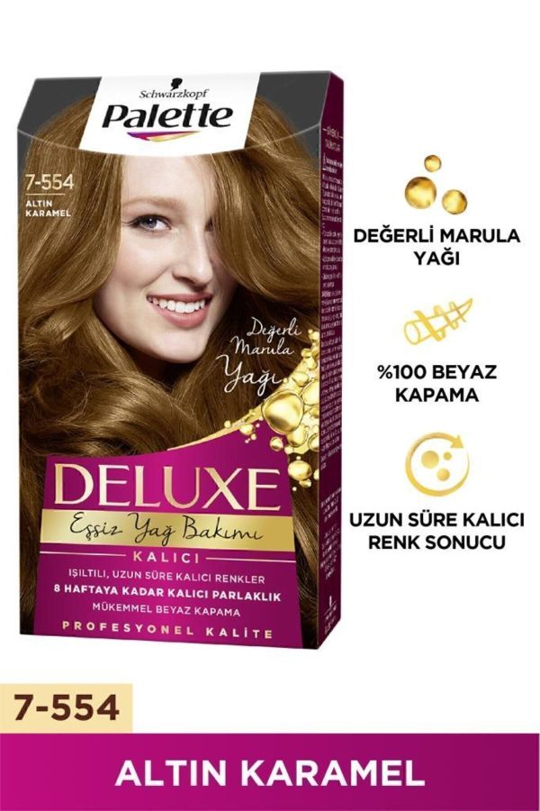 رنگ مو اورجینال برند Palette مدل Palette Deluxe 7-554 کد 4405506 - Image 2