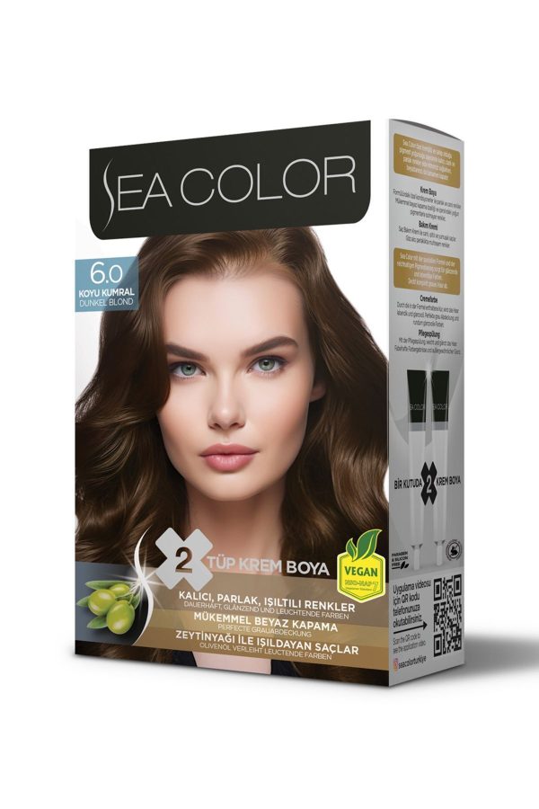 رنگ مو اورجینال برند Seacolor مدل KOYU KUMRAL 6/0 کد 831901796