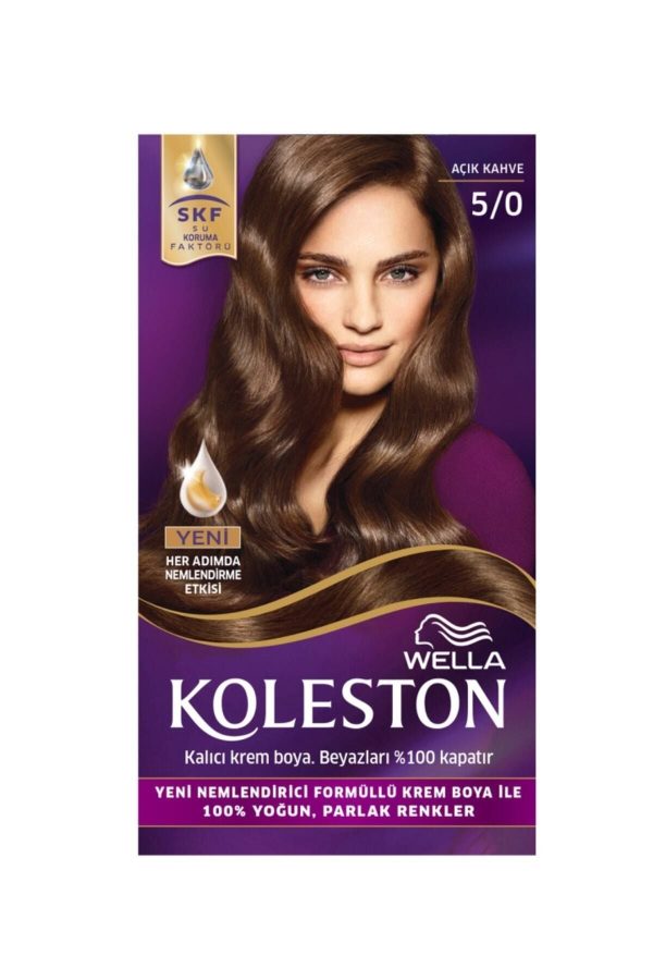 رنگ مو اورجینال برند Wella مدل Wella 5/0 Kit کد 75032084