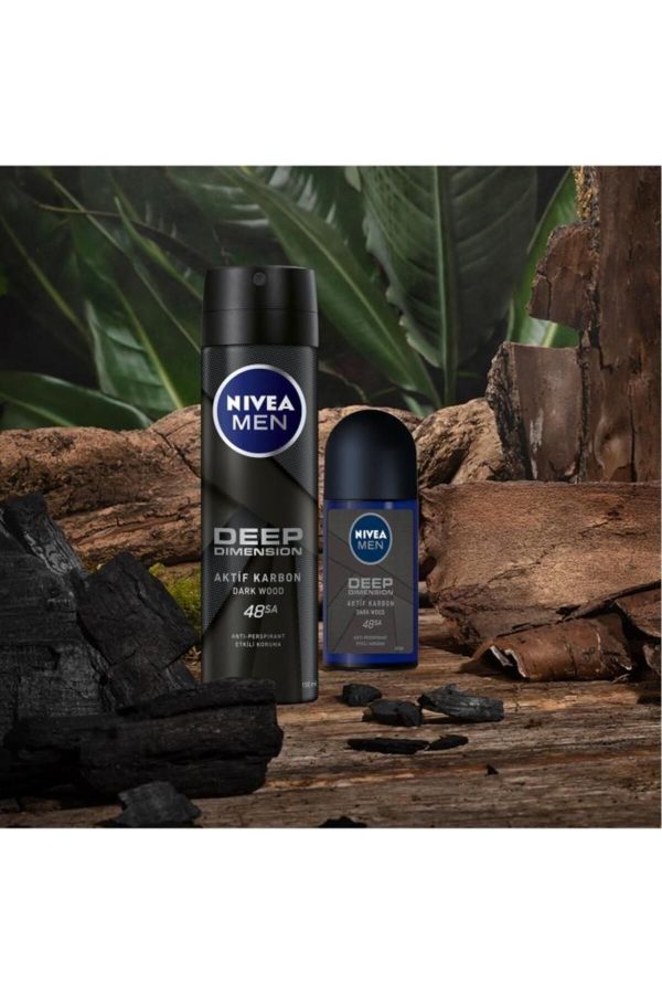دئودورانت اورجینال برند Nivea مدل Deep کد 3063039 - Image 4