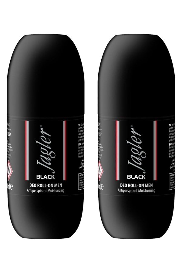 دئودورانت اورجینال برند Jagler مدل Black Roll-on 50 Ml 2adet کد 666695439