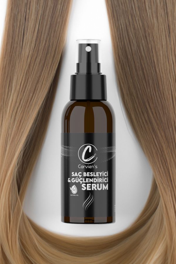 روغن و سرم مو اورجینال برند Carvien s مدل Hair Nourishing Strengthening Serum کد 126289688 - Image 4