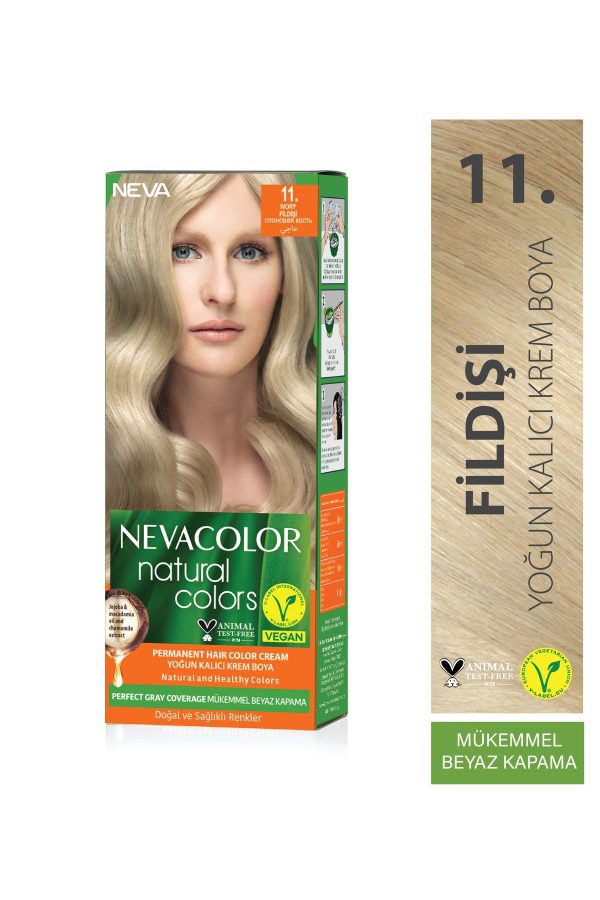 رنگ مو اورجینال برند Neva color کد 816047903