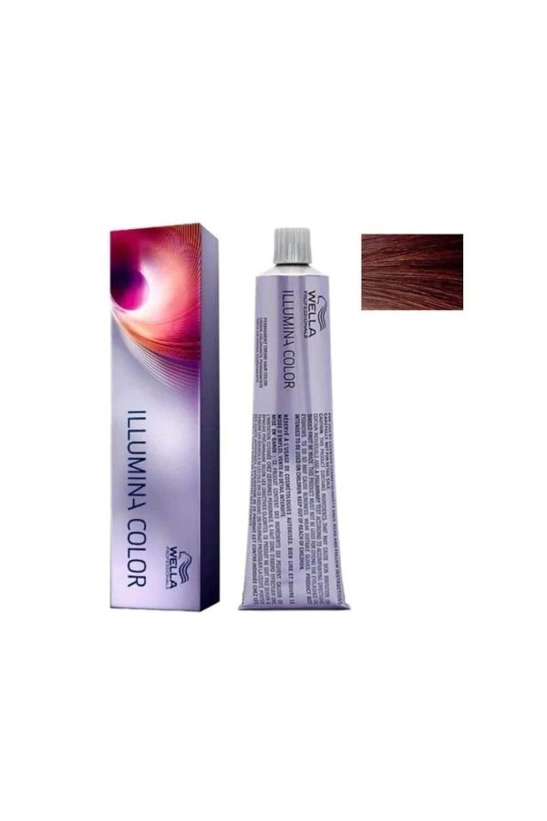 رنگ مو اورجینال برند Wella professionals مدل Illumina Color 5/7 Light Brown کد 43950495
