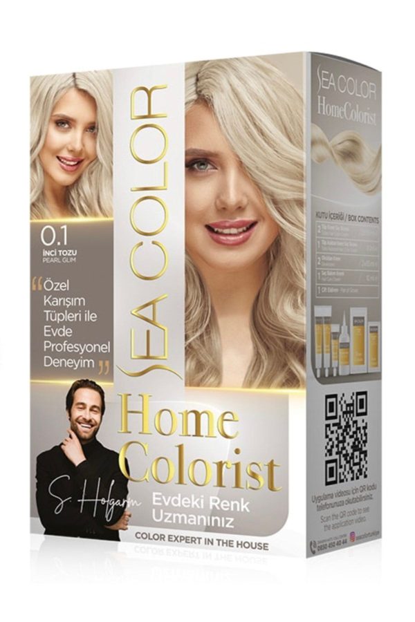 رنگ مو اورجینال برند Sea color کد 381609892