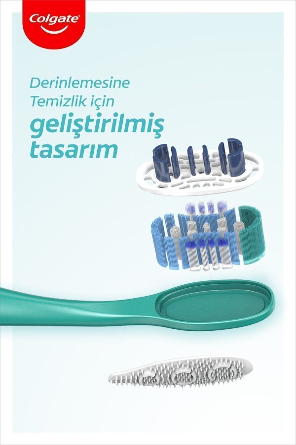 مسواک دستی اورجینال برند Colgate کد 3889992 - Image 4