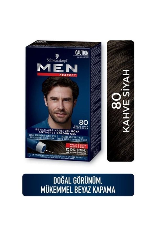رنگ مو اورجینال برند Schwarzkopf مدل Perfect Saç Boyası 80 کد 327220364