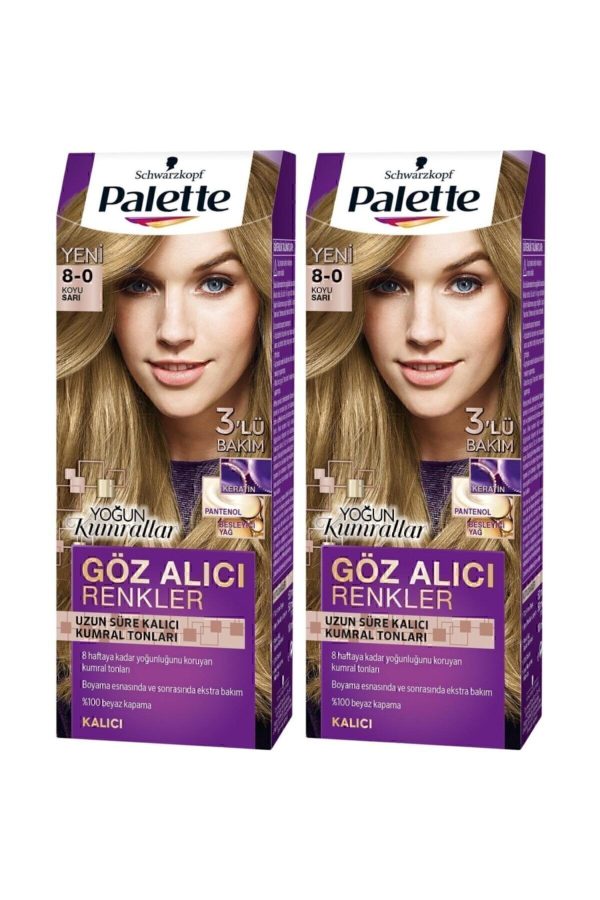 رنگ مو اورجینال برند Palette کد 4405564