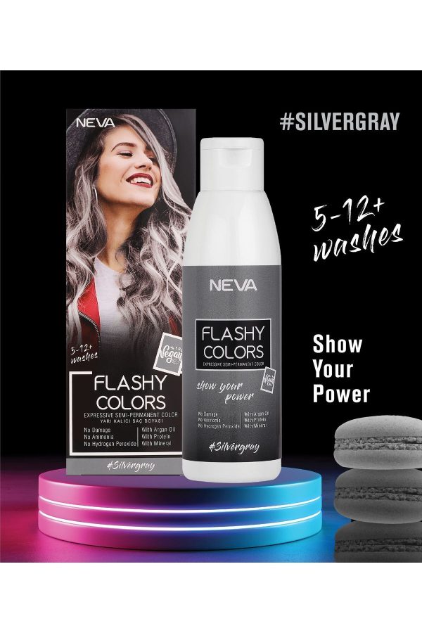 رنگ مو اورجینال برند Neva flashy colors کد 807305596 - Image 2
