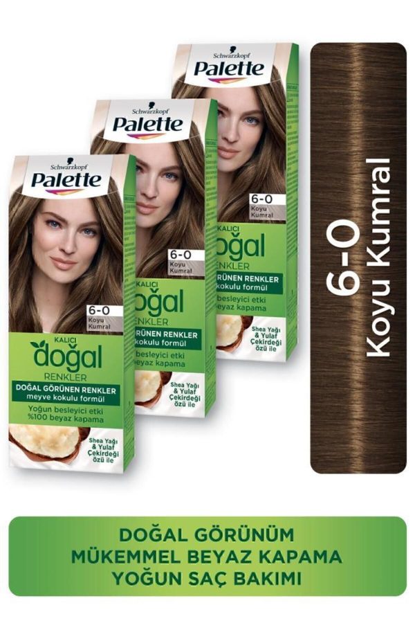 رنگ مو اورجینال برند Palette مدل Permanent Natural Hair Dye کد 335391964