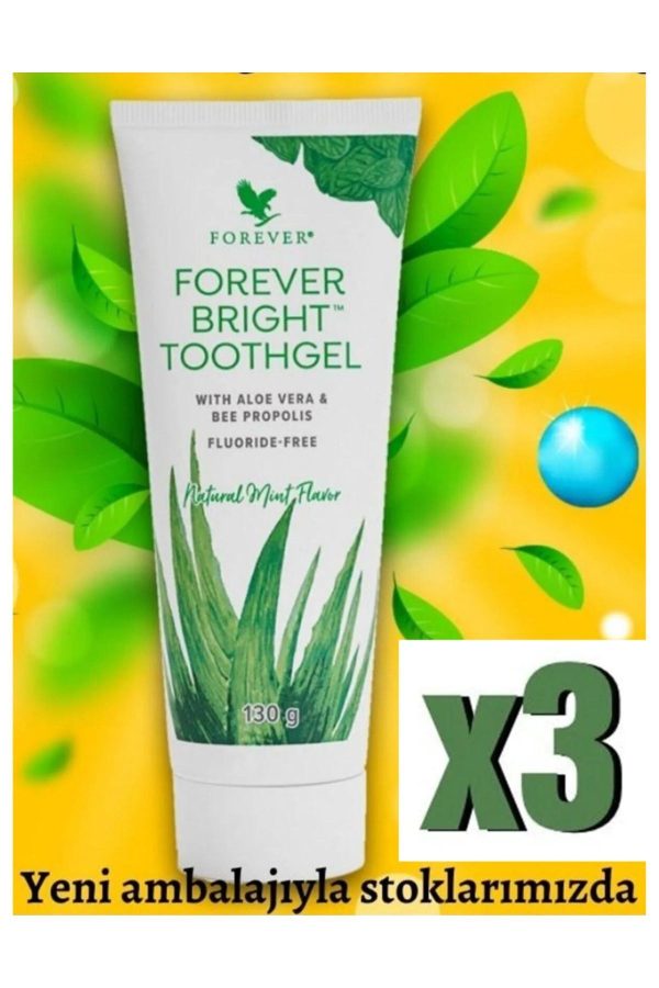 خمیر دندان اورجینال برند Forever مدل Forever Bright Toothgel 3 Adet کد 812483195