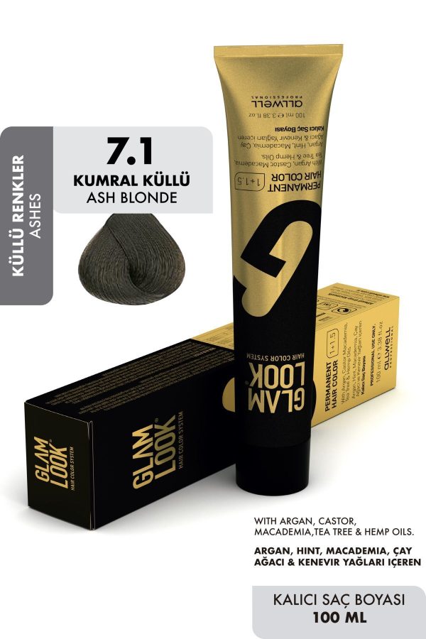 رنگ مو اورجینال برند Glam look مدل Glamlook Kkumral Küllü 71 کد 551867758 - Image 2
