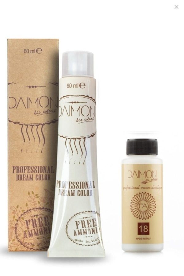 رنگ مو اورجینال برند Daimon مدل 10,1 60 Ml Amonyaksız Oksidan کد 91818783