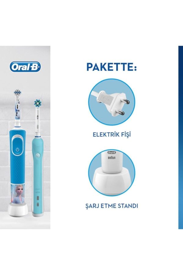 مسواک برقی اورجینال برند Oral b مدل D700 + D100 کد 55695216 - Image 2